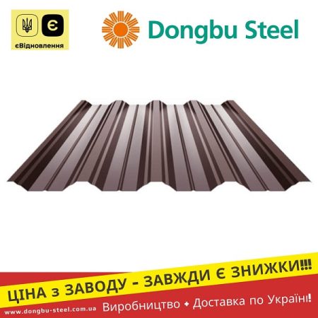 ПК-45 Профнастил Металопрофіль Корея Dongbu Steel