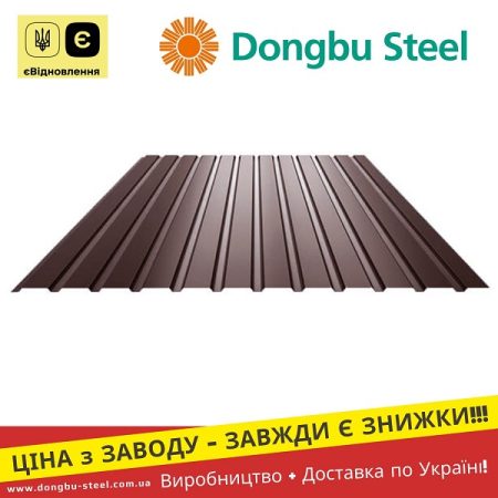 ПС-10 Паркан Профнастил Металопрофіль Корея Dongbu Steel