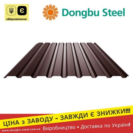 ПС-20 Паркан Профнастил Металопрофіль Корея Dongbu Steel